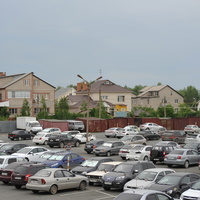 Вид на котеджный посёлок.