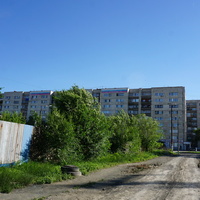 Многоэтажка на проспекте Ленина.