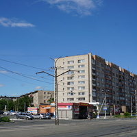 На Советской.