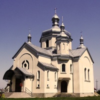 Berlogy (Ukraine). Church of the Blessed Virgin Mary