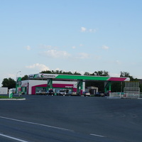 АЗС на трассе.