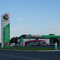 АЗС на дороге Орск-Оренбург.