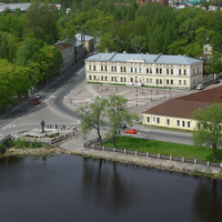 Вид на Петровскую площадь
