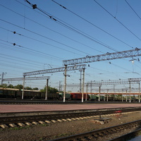 ст.Орск...ж\д пути.