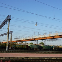 Пешеходный мост.