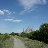 Насыпная дамба от наводнения.