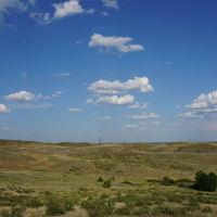 Степи Оренбуржья.с.Ущелье.