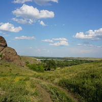 Орские степи...