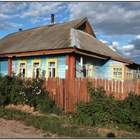 В вечернем свете.