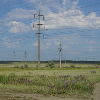 Окраины Орска...степь...