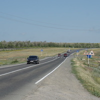 Гайское шоссе в районе Репино.