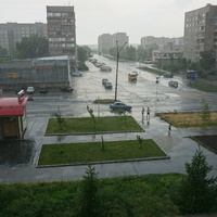 Орск ливень.