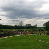 Район Бирюлёво-Загорье со стороны местного кладбища Булатниково