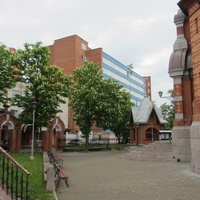 На территории Нарвского Воскресенского собора