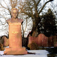 Пам'ятник І.Франку в селі Мшана Городоцького району.