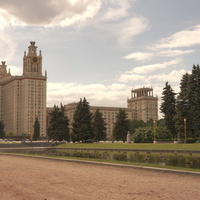 Московский Государственный Университет имени Ломоносова, фонтан