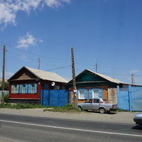 На улице Орджоникидзе.