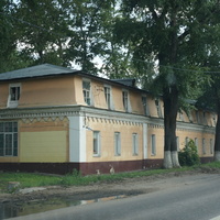 Здание конца 19 века бывшей красильной фабрики Ф. Рабенека. Бывшая конюшня.
