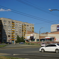 На проспекте Ленина.