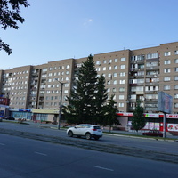 На проспекте Ленина.