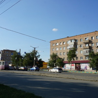 На проспекте Ленина.