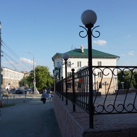 На проспекте Ленина.