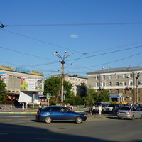 На проспекте Ленина.