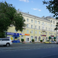 На проспекте Ленина.