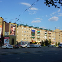 На проспекте Ленина.