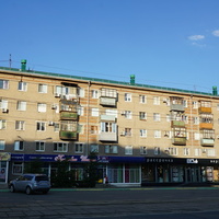 На проспекте Ленина.