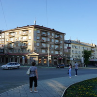 На улице Крамоторской.