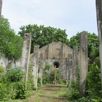 Руины Белой кирхи в Молосковицах