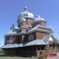Дерев'яна церква Святого Архистратига  Михаїла в селі Гумниська Буського району.