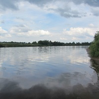 Сала, берега реки Луги