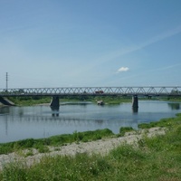 Автомобильный мост через реку Мрас-Су