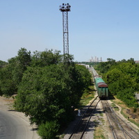 Вид с моста.