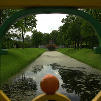 Вид на Крестовый мост