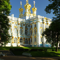 Церковный флигель Екатерининского дворца