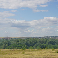 Вид на пос. Первомайский.