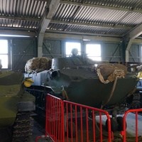 Павильон: Советские лёгкие танки и БМД, техника ВДВ