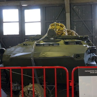 Павильон: Советские лёгкие танки и БМД, техника ВДВ