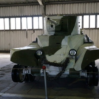 Павильон: Советские лёгкие танки и БМД, техника ВДВ