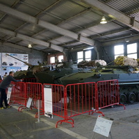 Павильон: Советские лёгкие танки и БМД, техника ВДВ