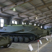 Павильон: Советские лёгкие танки и БМД, техника ВДВ