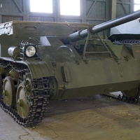 Павильон: Советские лёгкие танки и БМД, техника ВДВ