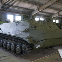 Павильон: Советские лёгкие танки и БМД, техника ВДВ