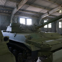 Павильон: Советские лёгкие танки и БМД, техника ВДВ