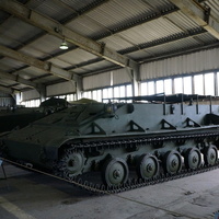 Павильон: Советские лёгкие танки и БМД, техника ВДВ