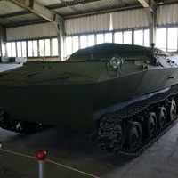 Павильон: Советские лёгкие танки и БМД, техника ВДВ