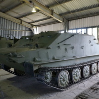 Павильон: Советские лёгкие танки и БМД, техника ВДВ